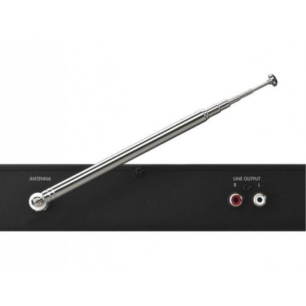 Monacor FM-102DAB Cyfrowy tuner stereo, do odbioru pasma FM oraz DAB+